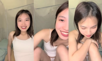 鄰家女神的淫盪一面你，【桃子魚】，清純害羞，被男友連操了好幾天 (15)