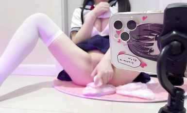 クリーミースキンピュア願望系美少女（蔡小雄〗お行儀のいいキュートな女の子の裏の顔は、小さなヤリマン 大きな長い脚の女の子ピュアでセクシーと共存コレクション（2）