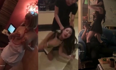 《KTV里那些事2》小姐姐們各種玩國內暗黑KTV露點裸體合集（1）