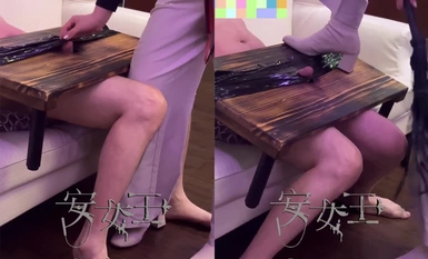 Queen Ann-Training Documentary Series. Kumpletong pag-abuso sa titi EP.3-Glans Spanking12 minuto