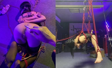 超強視覺盛宴！推特頂級大佬【小黑屋】訂閱新年福利特輯，花式調教御姐蘿莉女奴們，玩女最高境界合集(2)