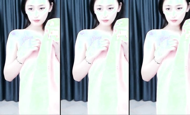 萬元豪定虎牙星秀主播極品妖嬈人氣女神【糖糖】定製，情趣丁字露奶露逼騷舞挑逗 (3)