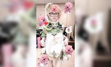 頂級顏值女神 向碌肉丸 定製合集