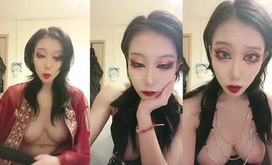 Koleksi Baru~Adik Diraja Menari Ghairah [Jingbao] Kuda Stoking Hitam Berkaki Panjang~Tarian Yang Sangat Menggoda~ (9)