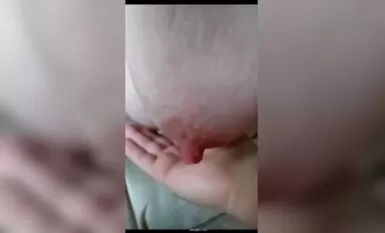 懷孕媽媽噴奶系列，好過癮的(3)