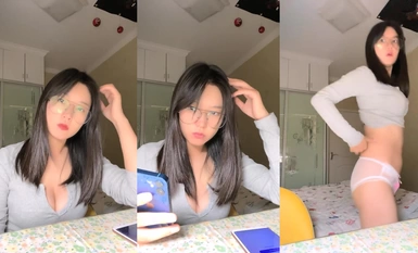 清純眼鏡妹妹 要吃退黑素 (3)