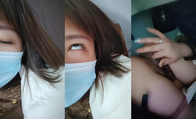 Pejabat Xiao Zhang seorang gadis berkolar putih membuat penyiaran secara rahsia di tempat kerja (12)