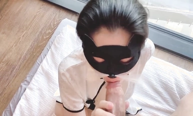 Isteri berstokin hitam dan cheongsam makan ayam dan bersetubuh [Happy Sofia Nana] Sudah tiga bulan dan dia akhirnya melakukan hubungan seks keldai dan mendapat creampied penuh dengan abalon.