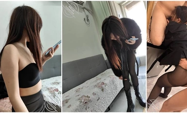 Cape lumang mag-asawa at batang asawa cuckold na asawa [Hotwife's moans] nagpalasing sa kanya at ibinigay ito sa kanyang kliyente upang fuck her together at she was fucked so crazy that she asked him to masturbate next to her