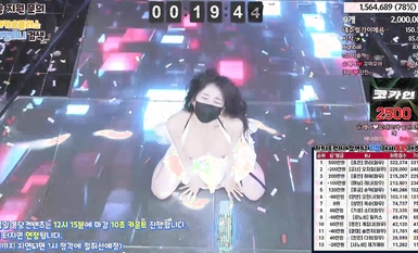 2024年3月，王炸，價值3000人民幣一場群女淫播【jinricp】韓國BJ女團出場，裸舞上空抖奶6小時，獎金爭奪戰