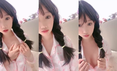 嫩到不講道理的高顏值嫩妹 聞聞醬 (4)