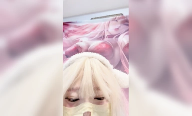 สาวสองมิติ ~ [เด็กสาวที่ไม่มีใครรัก] คลิปเต้านมในหอพัก ~ เปลื้องผ้า ~ การแสดงช่วยตัวเองพร้อมอุปกรณ์ประกอบฉาก (4)