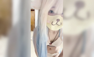 สาวสองมิติ ~ [เด็กสาวที่ไม่มีใครรัก] คลิปเต้านมในหอพัก ~ เปลื้องผ้า ~ การแสดงช่วยตัวเองพร้อมอุปกรณ์ประกอบฉาก (4)