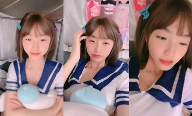 乖巧鄰家高顏值學妹 嗚崽醬 49部合集  (17)