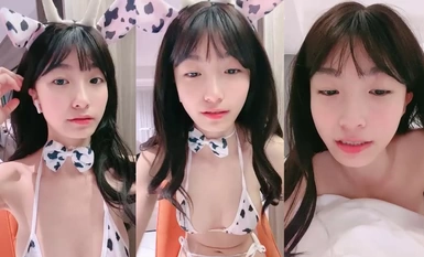 乖巧鄰家高顏值學妹 嗚崽醬 49部合集 (5)