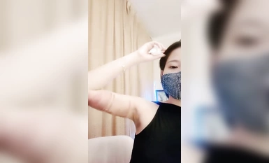 [Miss Yaoyao]Nữ thần đôi người mẫu! Tất dài, chân đẹp, giày cao gót, đạo cụ rung, nước rỉ ra (4)