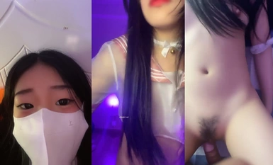 2024年2月，校花為了賺錢拼了【豬豬女孩】喊來舔狗干她，穿上白絲舔腳，無套內射極品反差小淫娃 (5)