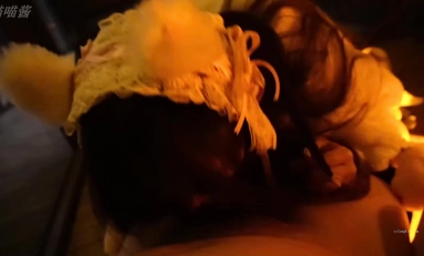 反差蘿莉調教【喵喵醬】卡哇伊清純系小蘿莉 卡通裝戶外露出口交啪啪內射 邊玩邊做 人形小母狗，既緊張又刺激