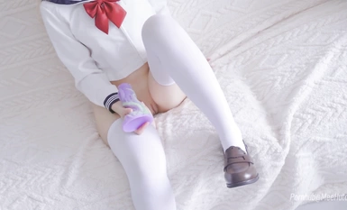 meehutao 最新の3つのJK (3)