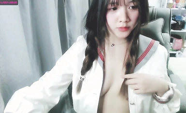 巨乳粉嫩甜妹@Sakura_Anne 尺度福利秀 (5)