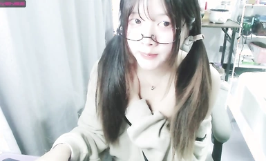 Big breasted pink sweet girl @Sakura_Anne standard welfare show (4)