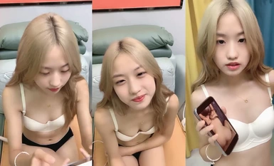 天花板級別，校花心動女生【初戀女友】人如其名，校園風鄰家妹妹，一線天粉嫩白虎鮑魚 (1)