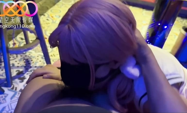 【櫻花小貓】1888叫了個頭牌KTV公主，直接在包廂表演絕活