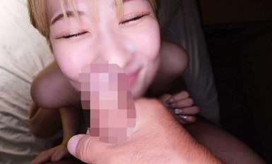 HONB-357 Raw creampie at facial na may babaeng naka-uniporme na may kakaibang erotikong mga utong.