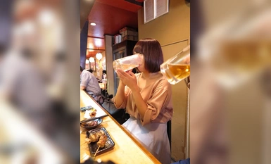 GIGL-720 จริงอยู่ที่ยิ่งแม่บ้าน "ดื่มคนเดียว" สามีก็ยิ่งเครียด! - การรับคนที่ผับและพากลับบ้านเพื่อดูกล้องลับทางเพศ 4