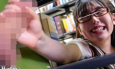 HUNTC-003 パンチラで誘う小悪魔女子○生の狩り場は図書館！図書館で女子○生のパンチラが見えた！ラッキーと思ったら女子とやたらと目が合う。そして女子○生は