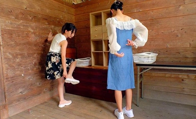 BANK-160 Isang makulit na hot spring trip kasama ang isang magandang babae na may itim na buhok na payat