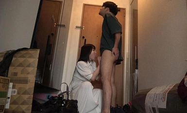 KANO-024 Nakadashi room-drinking flirtatious love 天然 G-cup girl Yui Arisaka