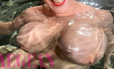 AEGE-025 Bursting Tits Exposed Lascivious Woman Maria Yumeno