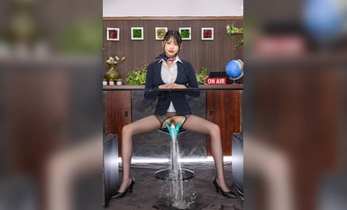 SGKI-013 신참 CA 씨 고정 바이브 과격 리포트! 아나운서의 원고를 다 읽으면 100만원! 포기하면 가랑이 검은 팬티스타킹에 바로 바지 벌칙 게임!