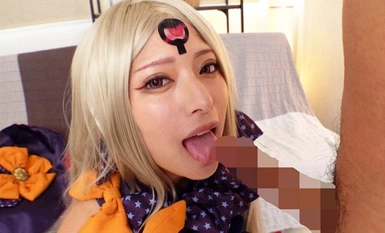 COSX-052 아저씨 상대 코스파코 촬영회에 푹 빠진 오치●포 중독으로 팔로워 48만 팔로워를 거느린 격 카와레이어 M양