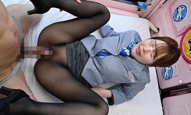 【馬賽克破壞】DVDMS-845 男女通用監控AV×魔鏡飛行合作企劃 大航空公司的美腿乘務員，第一次被裸露大腿調戲！我把我的大雞巴尖端3厘米穿過黑色褲襪直接插進了剛坐飛機回來的空姐身上！我只想要她敏感的陰部的入口被抓住並深深插入......