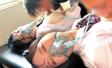 [モザイク破壊]HRSM-031 ガスマスク2 オナホ女4名 【大量噴射・ガンギマリ・隔離済み】