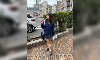 534POK-060 露脸 [个人影片] 非常罕见_与穿黑色连裤袜的校服女孩做爱_与在社交网络服务上认识的美腿女孩进行性爱播种。