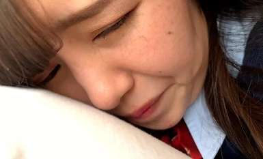 OCH-281 Molestation Train #045 Innocent J● เล่นด้วยหน้าอกใหญ่