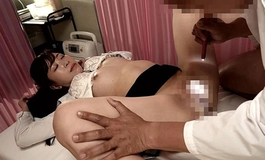 [馬賽克破壞] 766ESDX-040 ●女性體檢29歲/打算退休的OL/婚前中出治療[F罩杯]