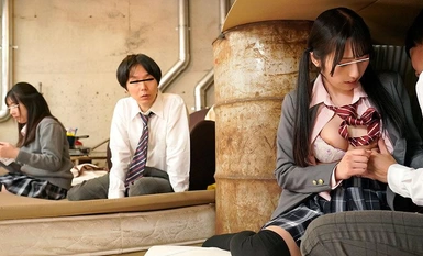 HUNTC-002 ฐานทัพลับที่ฉันสร้างกลายเป็นสถานที่ฆ่าเวลา! หนุ่มหล่อพาสาวเท่ในชั้นเรียน สาวจริงจัง และมาดอนน่าคนโปรดของเขามาด้วย! และทุกคน