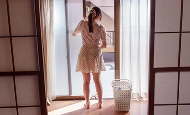 [モザイク破壊]JJDA-018 試験本番に向けて頑張る童貞学生に仕方無く揉ませてあげた優しい優しい巨乳主婦 若月みいな