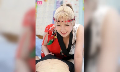 [马赛克毁灭] MIFD-468 新AV男优，我想拥有最棒的性爱！ 名门女子大学的金发荡妇大学生，聪明善良，AV处女作！ Uruha HIMENO