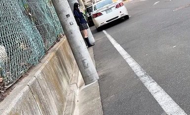 534POK-058 面對[個人拍攝]超罕見_與穿著黑色連褲襪制服的女孩發生奇聞趣事_與我在SNS上遇到的美腿女孩進行種子性愛