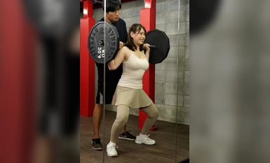 MRPA-002 แม่บ้านหน้าอกใหญ่มาที่ยิม! อิโอริ ซึกิมิบีบหน้าอกสปอร์ตบราเหงื่อออกและหลั่งในตัวเธอ