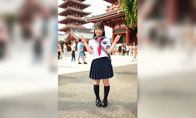 TANF-014 Kelas erotik persendirian 24 jam dengan pelajar yang datang ke Tokyo dari luar bandar dalam lawatan sekolah edisi Misaki-chan