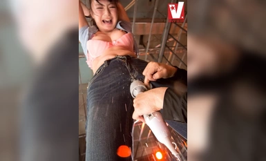 [马赛克破坏] VICD-334 Raw Nakadashi 撕裂肛门 折磨 Aina Makihara