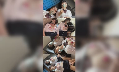 230OREMO-120 Gadis comel dan cantik berpakaian seragam
