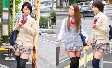 SIMD-014 Kunci seorang gadis cantik berskirt mini, paras lutut dan seluar dalam semasa pulang! Saya menyentuh, menghidu, menjilat dan menikmati kawasan yang licin dan lembut itu. [Uniform/stalker/fetish kaki/peha]