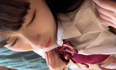 534POK-055 얼굴 공개【개인 촬영】激レア_黒パンストの制服女子とハメ撮り_SNSで知り合った美脚娘に種付SEX